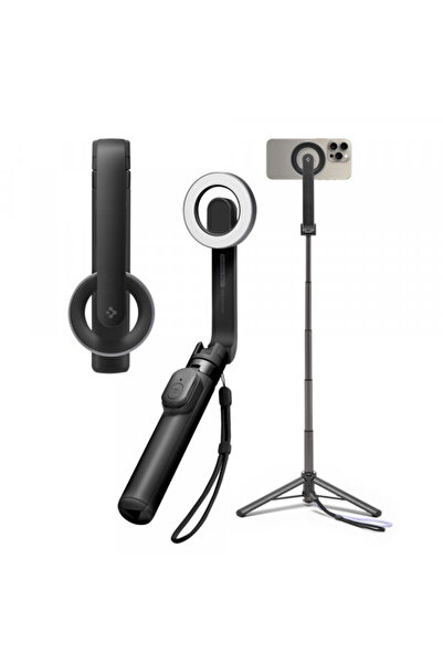 Spigen Selfie Stick Bluetooth S571W, Universal, Negru