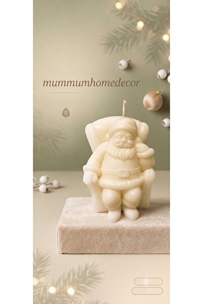 El Yapımı Noel Baba Mumu