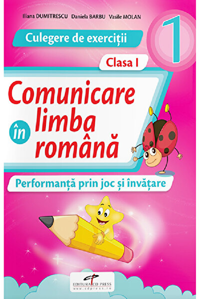 CD Press Comunicare in limba romana - Clasa 1 - Culegere de exercitii - Ilian...