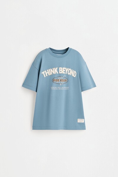 LEFTIES Kabartma desenli t-shirt