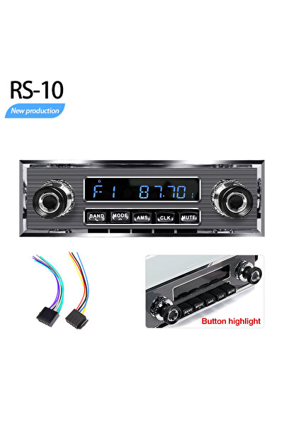 Choice1 راديو سيارة RS-10-New Grandnavi 1 Din مشغل MP3 كلاسيكي للسيارات، ستير...