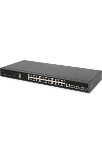 Digitus Διακόπτης 19 " DN-80223 24 θυρών 10/100/1000 Mbits & 4 θυρών 10G SFP+