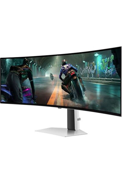 Samsung LCD LED 49 " Odyssey G9 S49DG912SU OLED DQHD Μαύρο/Ασημί Κυρτή