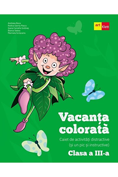 Grupul Editorial Art Vacanta colorata - Clasa 3 - Caiet de activitati distrac...