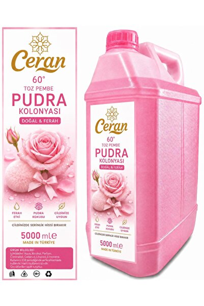 CERAN KOLONYA PUDRA KOLONYASI TOZPEMBE 5 LİTRE