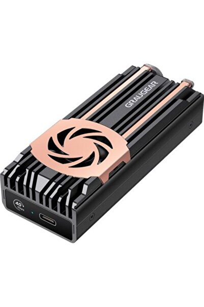 Graugear Εξωτερική Θήκη M.2 G-M2U4-40G-F USB 4.0 Type-C Μαύρο