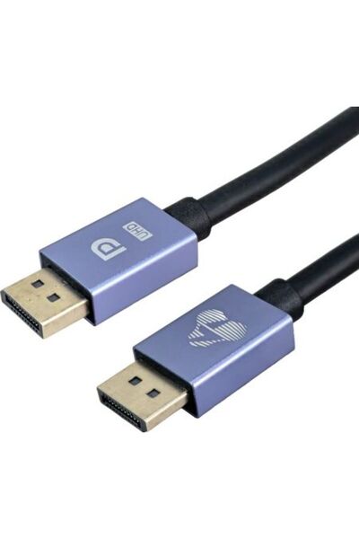 2go Καλώδιο Powertech DisplayPort 1.4 Αρσενικό σε Αρσενικό 8K/60Hz 2 m Μαύρο ...