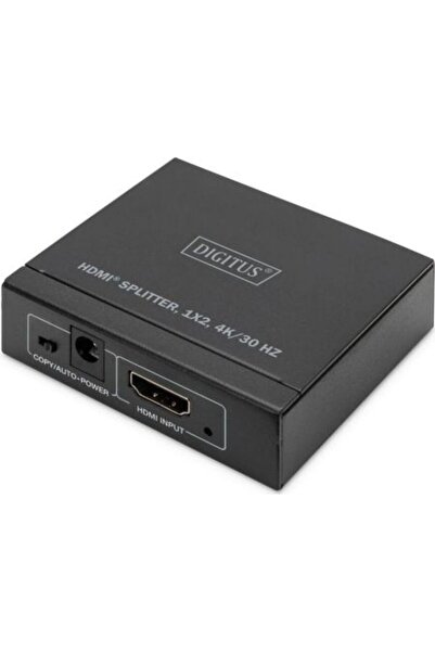 Digitus Διαχωριστής HDMI DS-45340 4K 1:2 Μαύρο