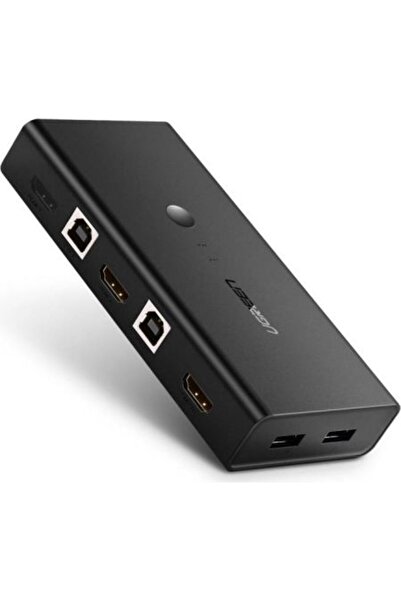 Ugreen HDMI USB KVM Διακόπτης Δεδομένων CM200 50744 2 θύρες