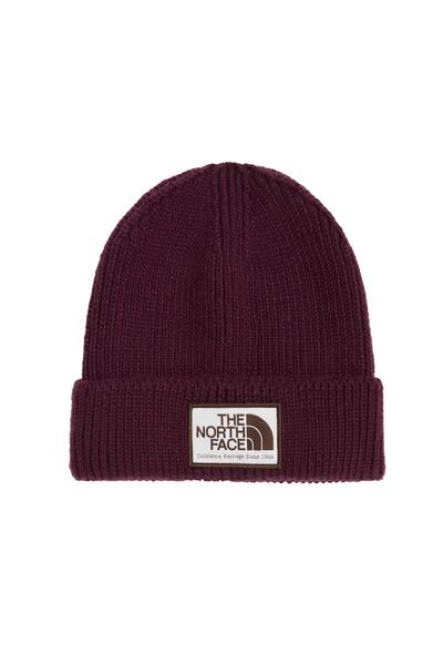 THE NORTH FACE Tnf Logo Box Cuffed Beanie Unisex Beanie Nf0A8Che10J1 Burgundy...