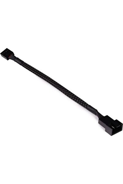 Alphacool Καλώδιο επέκτασης ανεμιστήρα 4-Pin PWM σε 4-Pin PWM, 15 εκ., Μαύρο ...