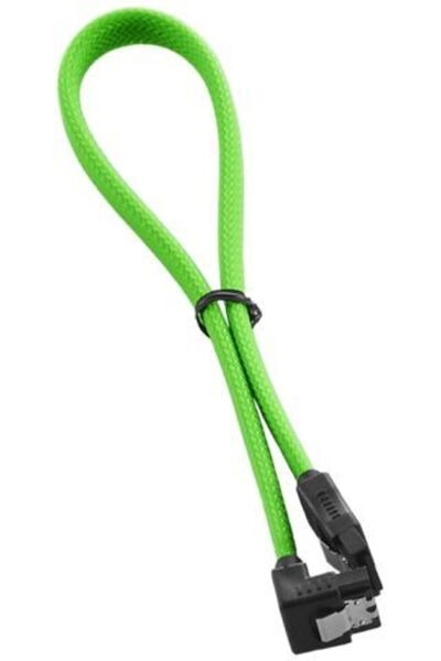 CableMod Καλώδιο SATA 3.0 Αρσενικό σε Αρσενικό Γωνιακό 30 εκ. Ανοιχτό Πράσινο...