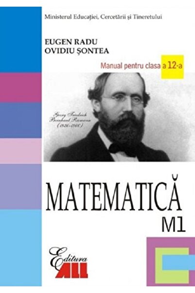 All Matematica - Clasa 12 M1 - Manual - Eugen Radu, Ovidiu Sontea