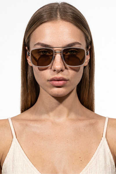 Bilge Karga Cirelto Clear Brown Sunglasses