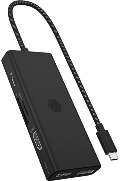 RaidSonic Σταθμός σύνδεσης IcyBox IB-DK4011-CPD USB-C 3.2 Gen 1 Μαύρο