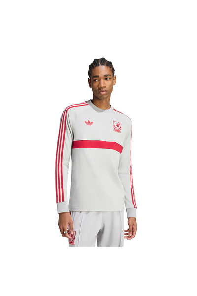 adidas Liverpool Fc Originals Men's Gray Football T-Shirt Ks6757