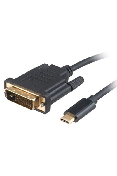 Akasa Καλώδιο USB USB-C Αρσενικό σε DVI-D Αρσενικό 1.8 μ. (AK-CBCA10-18BK)