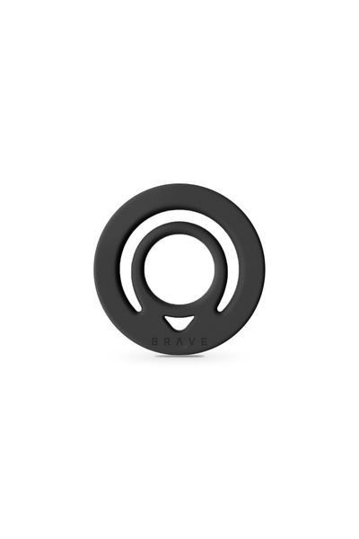 Brave Grip Dual-Sided Magnetic Phone Ring Holder | Durable Silicone Finger St...