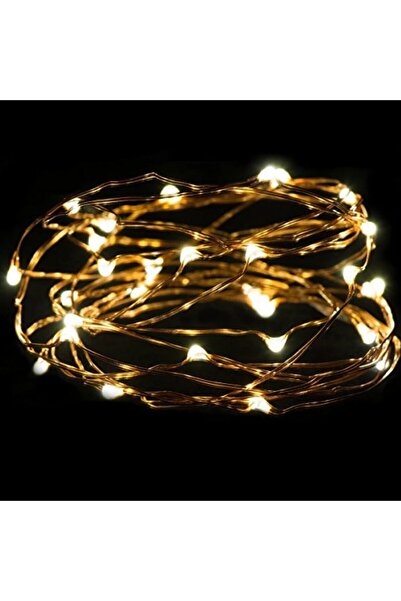 Generic Ghirlandă luminoasă decorativă din cupru de 5 m cu 50 de LED-uri, cu ...