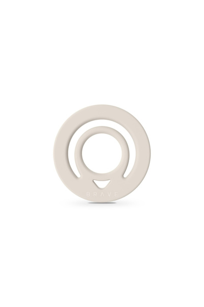 Brave Grip Dual-Sided Magnetic Phone Ring Holder | Durable Silicone Finger St...