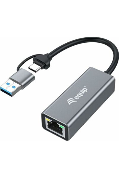 EQUIP Μετατροπέας 133495 USB-C/A σε Δίκτυο Ethernet 2.5 Gigabit