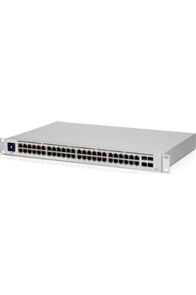 Ubiquiti Διακόπτης rackmount 48 θυρών PoE+, Εταιρικού τύπου, 48 PoE RJ-45 2.5...