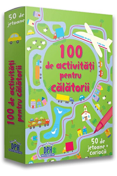 Didactica Publishing House 100 de activitati pentru calatorii. 50 de jetoane