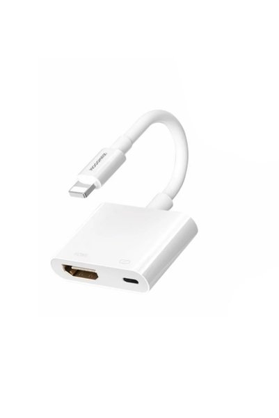 MOOGMAX كابل محول من Lightning إلى HDMI - محول لعرض شاشة الهاتف على التلفزيون...