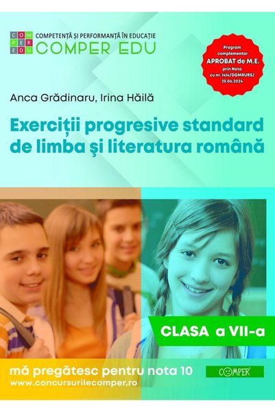 comper Exercitii progresive standard de limba si literatura romana Ed.2 - Cla...