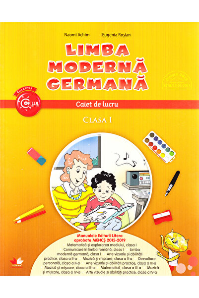 Litera Educational Limba moderna germana - Clasa 1 - Caiet de lucru - Naomi A...