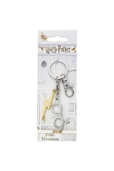 The Carat Shop Harry Potter Lightning Bolt & Glasses keyring
