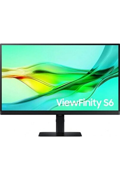 Samsung LCD LED 27 " ViewFinity S6 LS27D600UAUXEN QHD Μαύρο