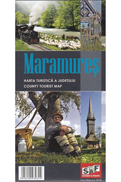 SCHUBERT & FRANZKE Harta judetului Maramures