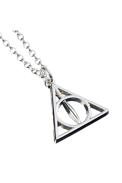 The Carat Shop Harry Potter Deathly Hallows silver necklace