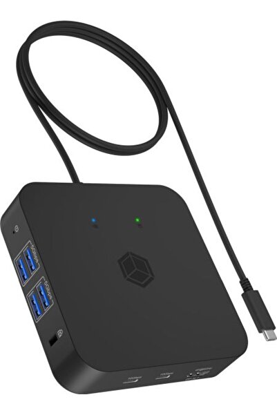RaidSonic ICY BOX Σταθμός σύνδεσης IB-DK4090-C 12-σε-1 USB Type-C 3.2 Gen 2 Μ...