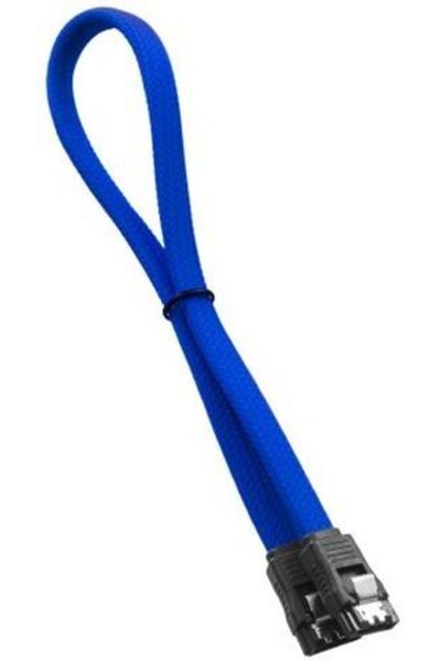 CableMod Καλώδιο SATA 3.0 Αρσενικό σε Αρσενικό 30εκ. Μπλε (CM-CAB-SATA-N30KB-R)