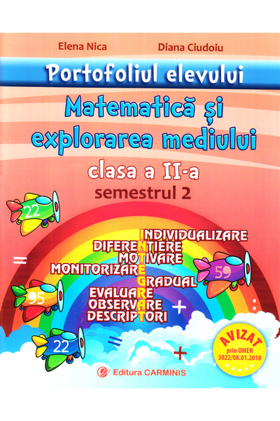 CARMINIS Portofoliul elevului: Matematica si explorarea mediului - Clasa 2 Se...
