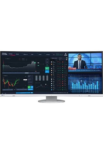 Eizo LCD LED 37.5 " FlexScan EV3895 UWQHD+ Λευκή Κυρτή