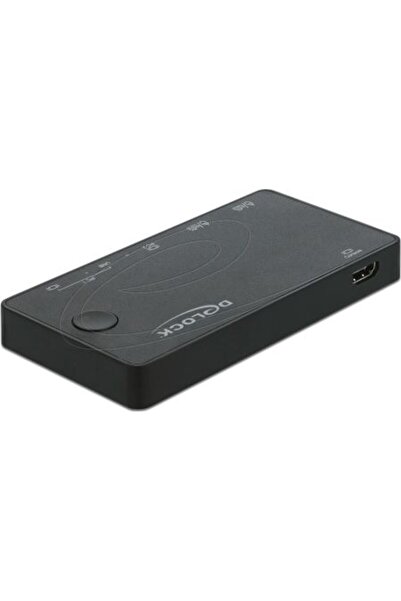 DELOCK 11477 HDMI/USB-C Διακόπτης KVM 4K 60 Hz με USB 2.0