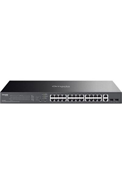 TP-LINK Διακόπτης rackmount 28 θυρών (24xPoE+) ES220GMP RJ-45 1000 Mbps & 2xG...
