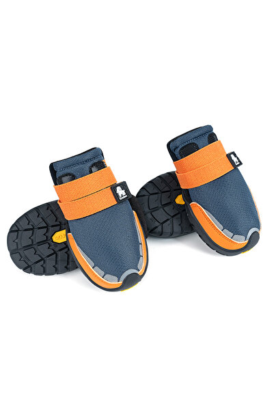 True Love Vibram Tabanlı, Reflektörlü Mavi-Turuncu Köpek Ayakkabısı