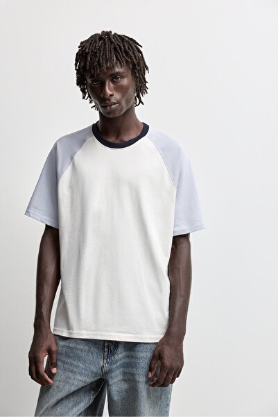 LEFTIES Kontrast reglan t-shirt