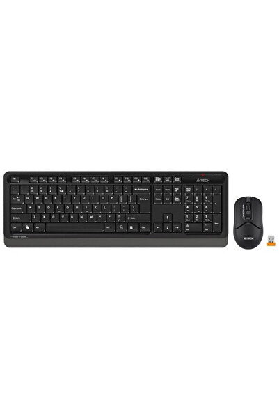 A4 Tech Set tastatura + mouse A4TECH FG1012, wireless, 2.4 GHz, Negru