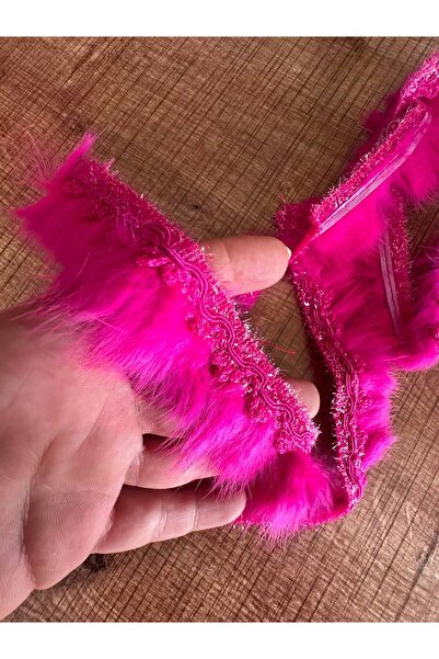 Gönülden Tasarım 144X2 cm Pink Feathered Ribbon Sewing Accessory