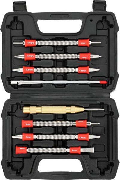 yato Set de poansoane cu arc pentru cuie și știfturi, 8 piese – YT-47159