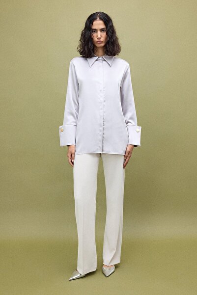 Touché Privé Saten Basic Shirt