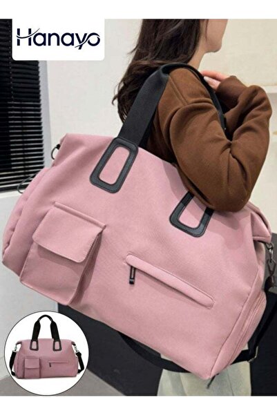 Hanayo Shoulder Bag Gym Bag for Women Waterproof Travel Duffel Bag with Shoe ...