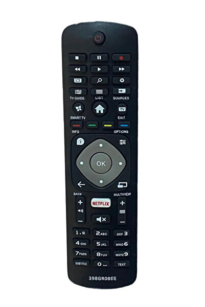 Philips Τηλεχειριστήριο LED 398GR08BE IR 258 (319)