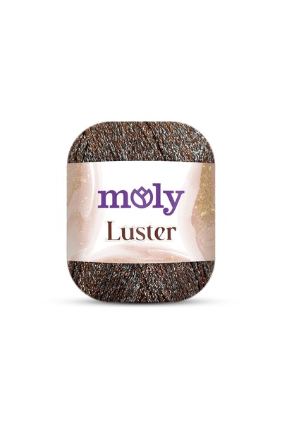 Moly Luster Simli Pamuklu El Örgü İpi 100 Gr - Işıltılı Cotton Glitter | 019 |