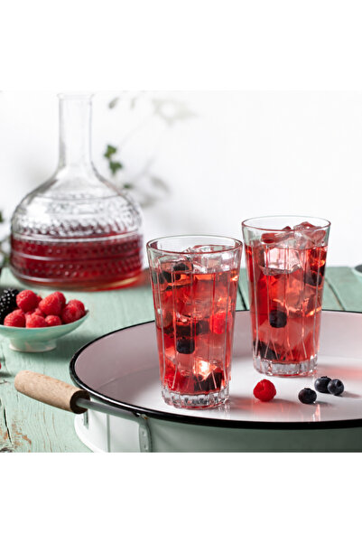 Paşabahçe Set de 6 pahare lungi pentru long drink Pasabahce Nessie de 340 ml